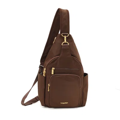 Baggallini Women's Central Park Large Sling In Brown