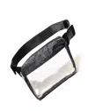 Baggallini Women's Clear Stadium Belt Bag Festival Crossbody Sling In Multi