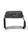 Baggallini Women's Clear Stadium Crossbody Festival Event Bag In Multi