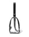 Baggallini Women's Clear Stadium Mini Crossbody Festival Event Sling Bag In Black