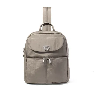 Baggallini Women's Coastal Flip Lock Day Pack In Brown