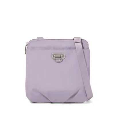 Baggallini Women's Coastal Flip Lock Mini Crossbody Bag In Purple