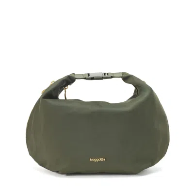 Baggallini Women's Crescent Convertible Hobo Bag In Green