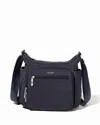 Baggallini Women's Crosstown Hobo Crossbody Bag In Blue