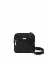 Baggallini Women's Double Zip Medium Crossbody Bag In Black