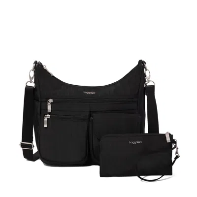 Baggallini Women's Emf Blocking Pocket Modern Everywhere Bag In Black