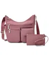 Baggallini Women's Everywhere Crossbody In Pink