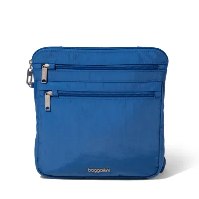 Baggallini Women's Large Anti-theft Crossbody Bag In Blue