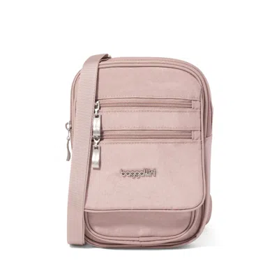 Baggallini Women's Legacy Rfid Journey Crossbody Bag In Pink
