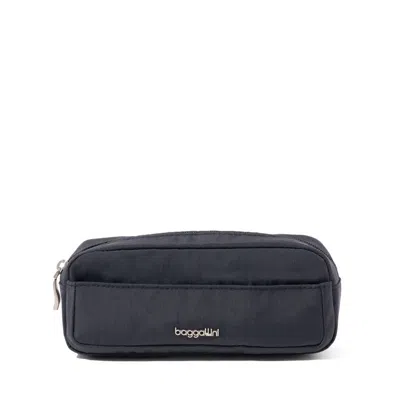 Baggallini Women's Long Pocket Cosmetic Bag In Blue