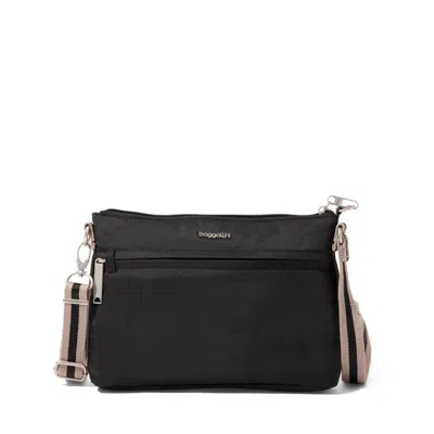 Baggallini Women's Memento Anti-theft Crossbody Bag In Black