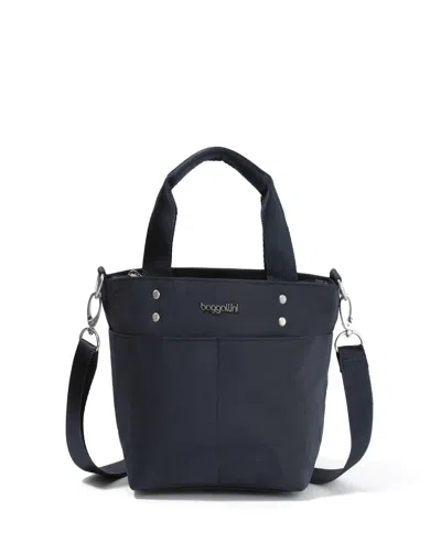 Baggallini Women's Mini Carryall Crossbody Tote Bag In Blue