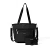 Baggallini Women's Modern Everyday Shopper Tote Bag With Wristlet In Black
