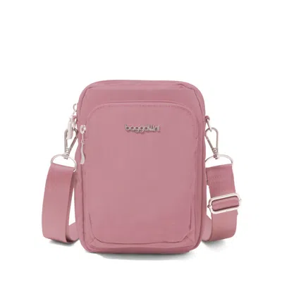 Baggallini Women's Modern Everywhere Explorer Small Crossbody Bag In Pink