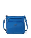 Baggallini Securtex Anti-theft Keepsake Crossbody Bag In Blue