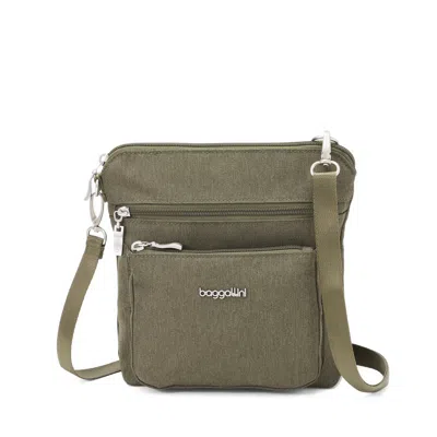 Baggallini Women's Modern Pocket Crossbody Bag In Green