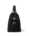 Baggallini Women's Naples Convertible Sling Backpack In Black
