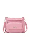 Baggallini Women's Original Everyday Bag Rfid Crossbody Bag In Pink