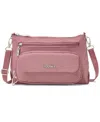 Baggallini Women's Original Rfid Everyday Crossbody Bag In Pink