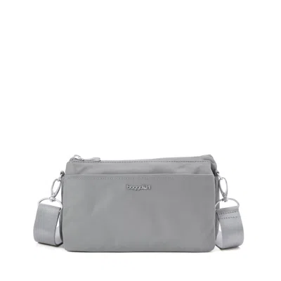 Baggallini Women's Perry Crossbody Bag In Gray