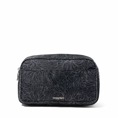 Baggallini Women's Pocket Cosmetic Bag With Brush Organization In Multi
