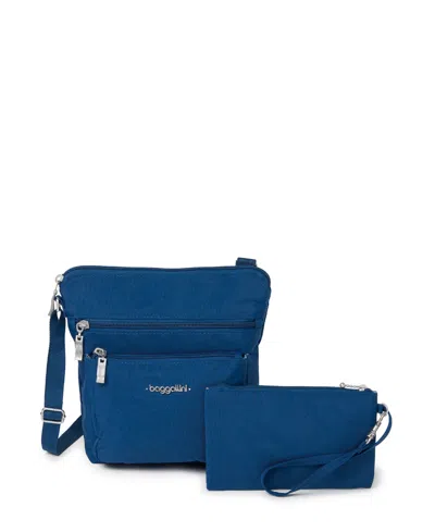 Baggallini Women's Pocket Crossbody In Pacific