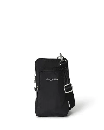 Baggallini Women's Securtex Anti-theft Activity Small Crossbody Bag In Black