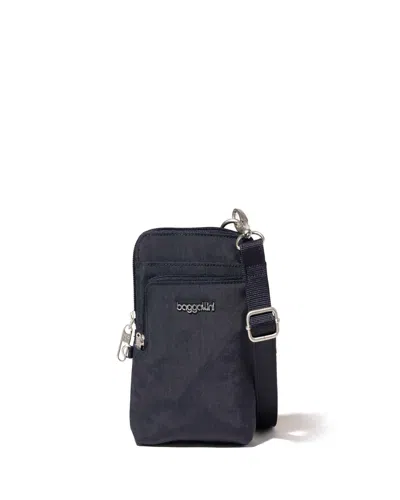 Baggallini Women's Securtex Anti-theft Activity Small Crossbody Bag In Blue