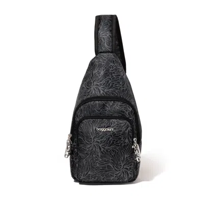 BAGGALLINI WOMEN'S SECURTEX ANTI-THEFT DAYTRIPPER SLING