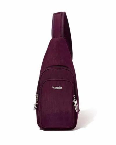 Baggallini Women's Securtex Anti-theft Daytripper Sling In Red