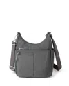 Baggallini Women's Securtex Anti-theft Free Time Crossbody Bag In Pink