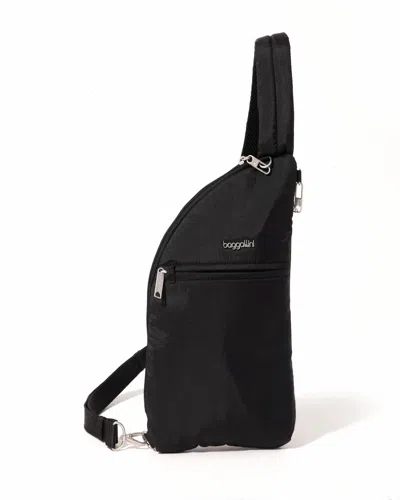 Baggallini Women's Securtex Anti-theft Half Moon Sling In Black