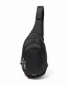 Baggallini Women's Securtex Anti-theft Multi Zip Sling In Black