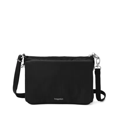 Baggallini Women's Securtex® Journey Anti-theft Crossbody Bag In Black