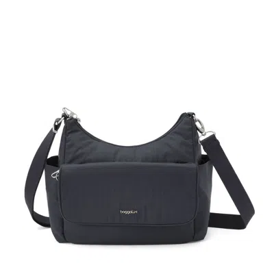 Baggallini Women's Securtex® Journey Anti-theft Hobo Bag In Black