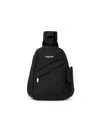 Baggallini Medium Sling Crossbody Backpack In Black