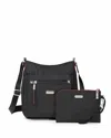 Baggallini Women's Uptown Bagg Crossbody Bag With Rfid Phone Wristlet In Multi