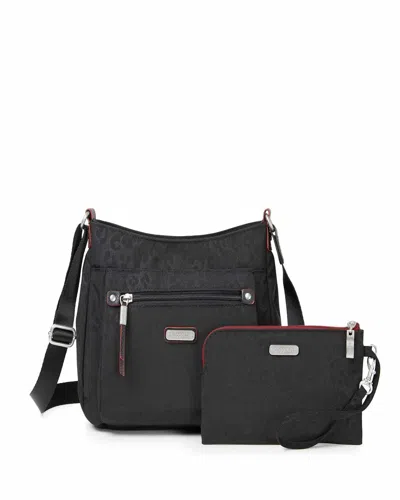 Baggallini Women's Uptown Bagg Crossbody Bag With Rfid Phone Wristlet In Multi