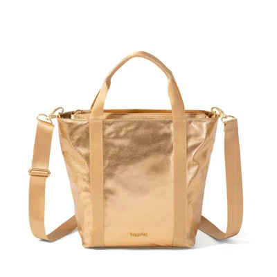 Baggallini Women's Via Small Crossbody Bag In Gold
