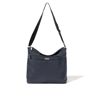 Baggallini Women's Voyage Slip Pocket Hobo Bag In Blue
