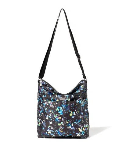 Baggallini Women's Voyage Slip Pocket Hobo Crossbody Bag In Multi