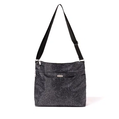 Baggallini Women's Voyage Slip Pocket Hobo Crossbody Bag In Multi
