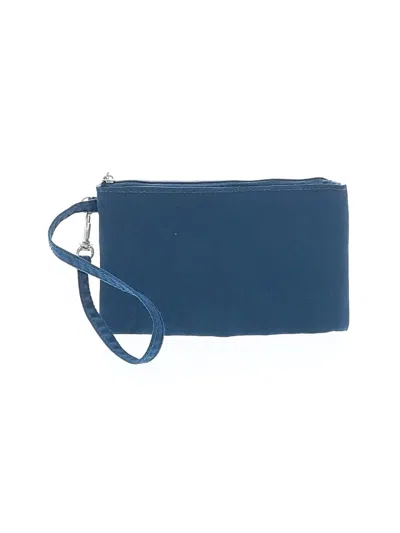 Pre-owned Baggallini Wristlet In Blue