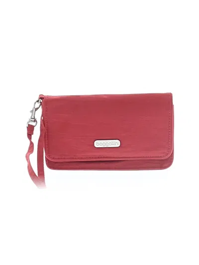 Pre-owned Baggallini Wristlet In Red