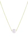 Baggins 14kt Yellow Gold Akoya Pearl Necklace In Gold