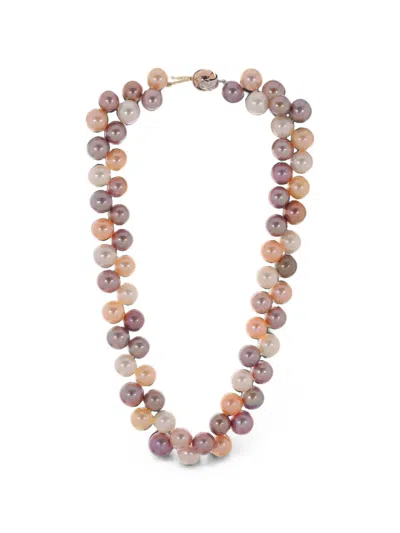 Baggins Freshwater Pearl Necklace In Silver