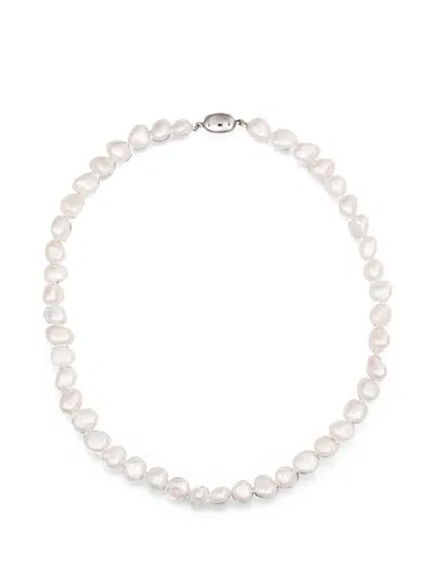 Baggins Pearl Necklace In 银色