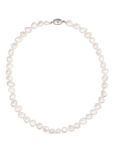 Baggins Pearl-embellished Necklace In White