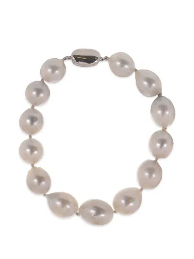 Baggins Tahitian Pearl Bracelet In Silver