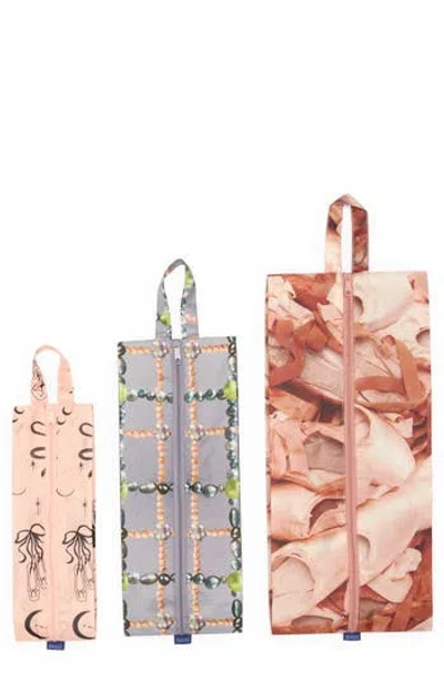 Baggu 3-pack Zip Pouch Set